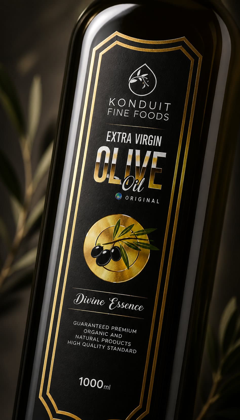 Konduit label detail