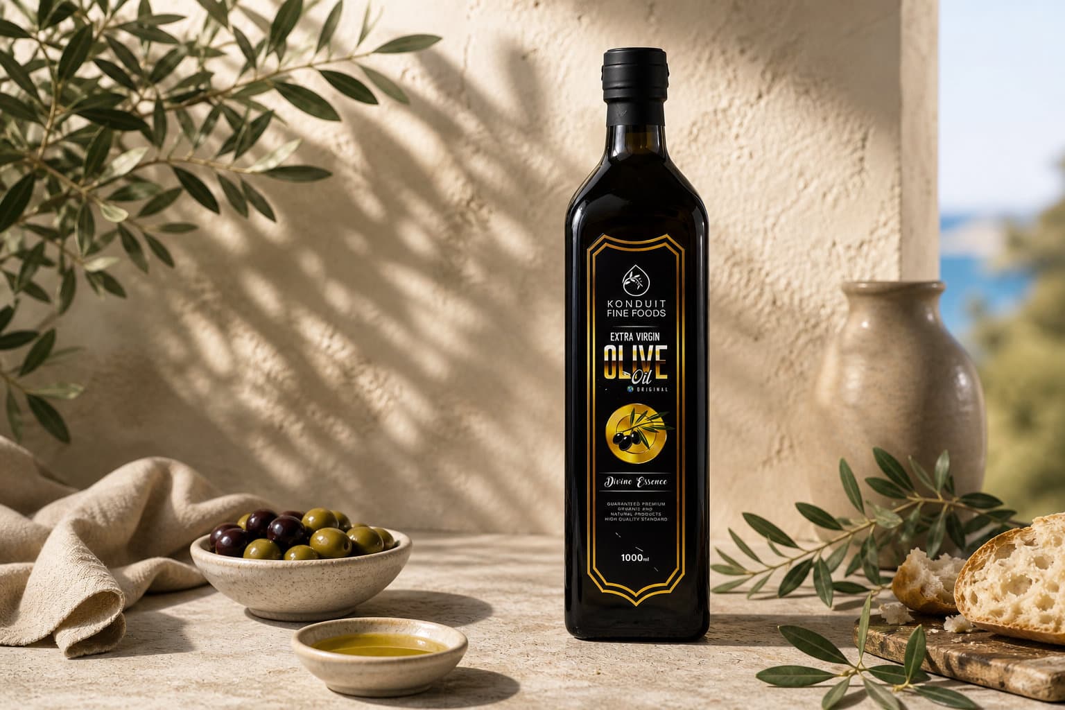 Mediterranean origin — Konduit olive groves